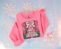 Oh Christmas Tree Bow (Pink)