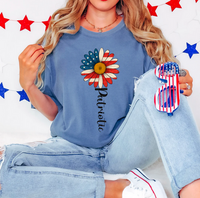 Patriotic Sunflowers (Stem Design)