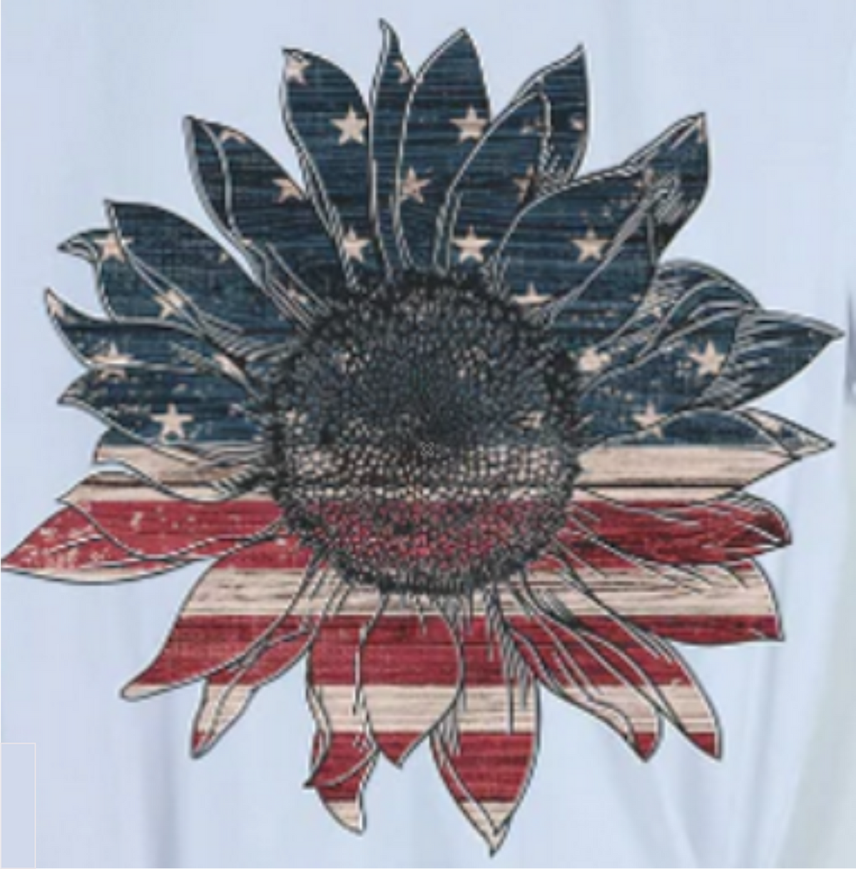 Patriotic Sunflower