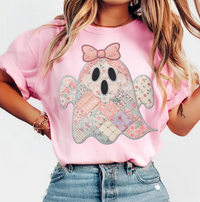 Pink Patchwork Ghost