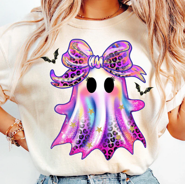 Pink Sparkle Ghost