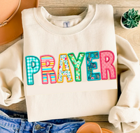 Prayer (Faux Quilt)