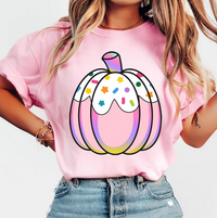 Preppy Pink Sprinkle Pumpkin