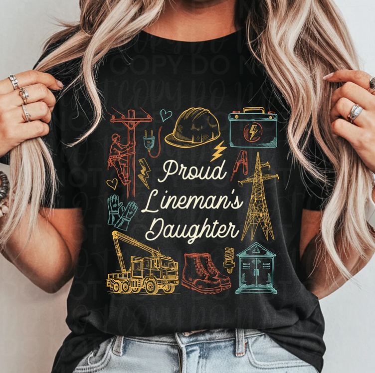 Proud Lineman Family