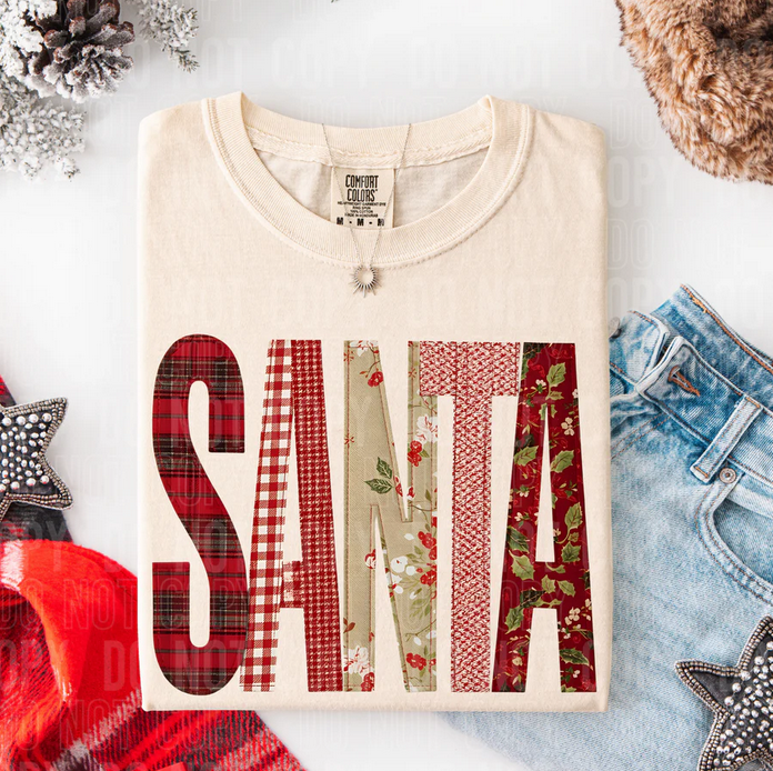 Santa Patch Christmas