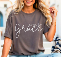 Saved By Grace (White)