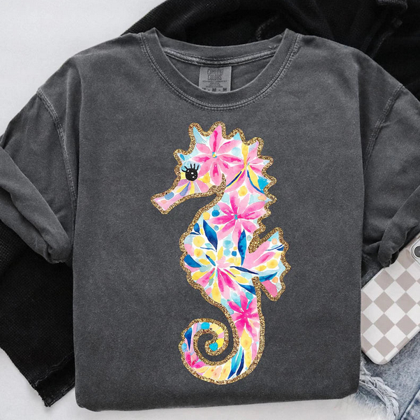 Sea Horse (Pastels)