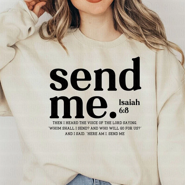 Send Me (Isaiah 6:8) (Black)