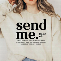Send Me (Isaiah 6:8) (Black)