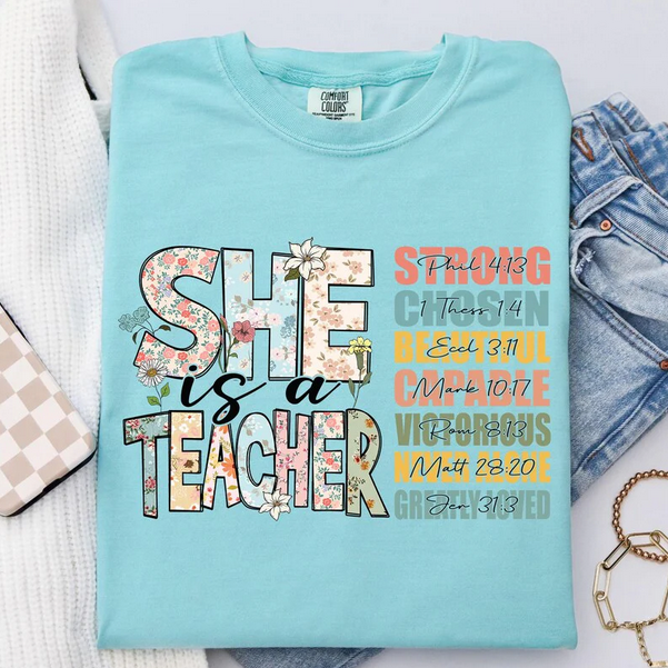 She is a Teacher