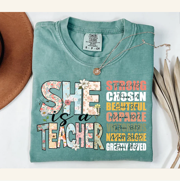 She is a Teacher
