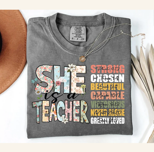 She is a Teacher