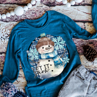 Snowman Let It Snow
