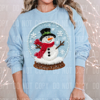 Snowman Snow Yarn