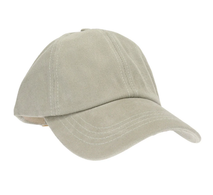 Soft Brushed Twill C.C. Baseball Cap