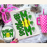 Softball Mom (Daisies)
