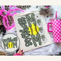 Softball Mom (Daisies)