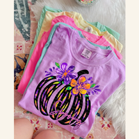 Spooky (Black Colorful Pumpkin)