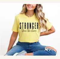 Stronger Than The Storm (Black)