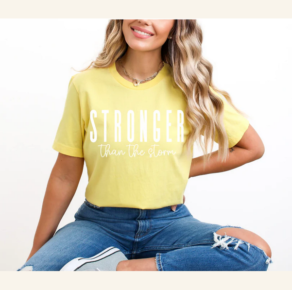 Stronger Than The Storm (White)