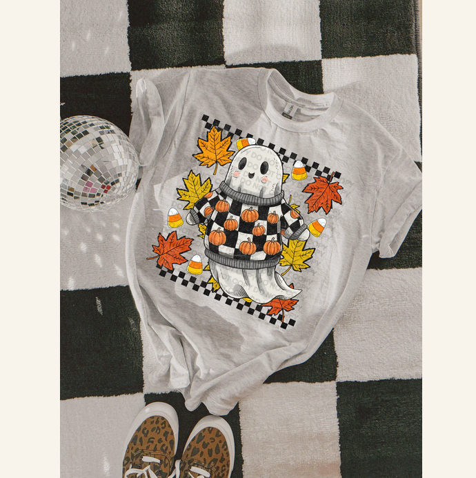 Sweater Weather Ghost (Checkered Sweater)