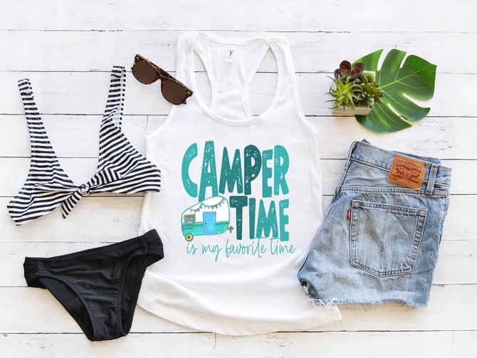 Teal Camper Time