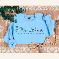 The Lord Renews Her Strength (Black)