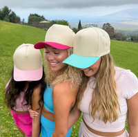 Two Tone Canvas C.C. Trucker Hat