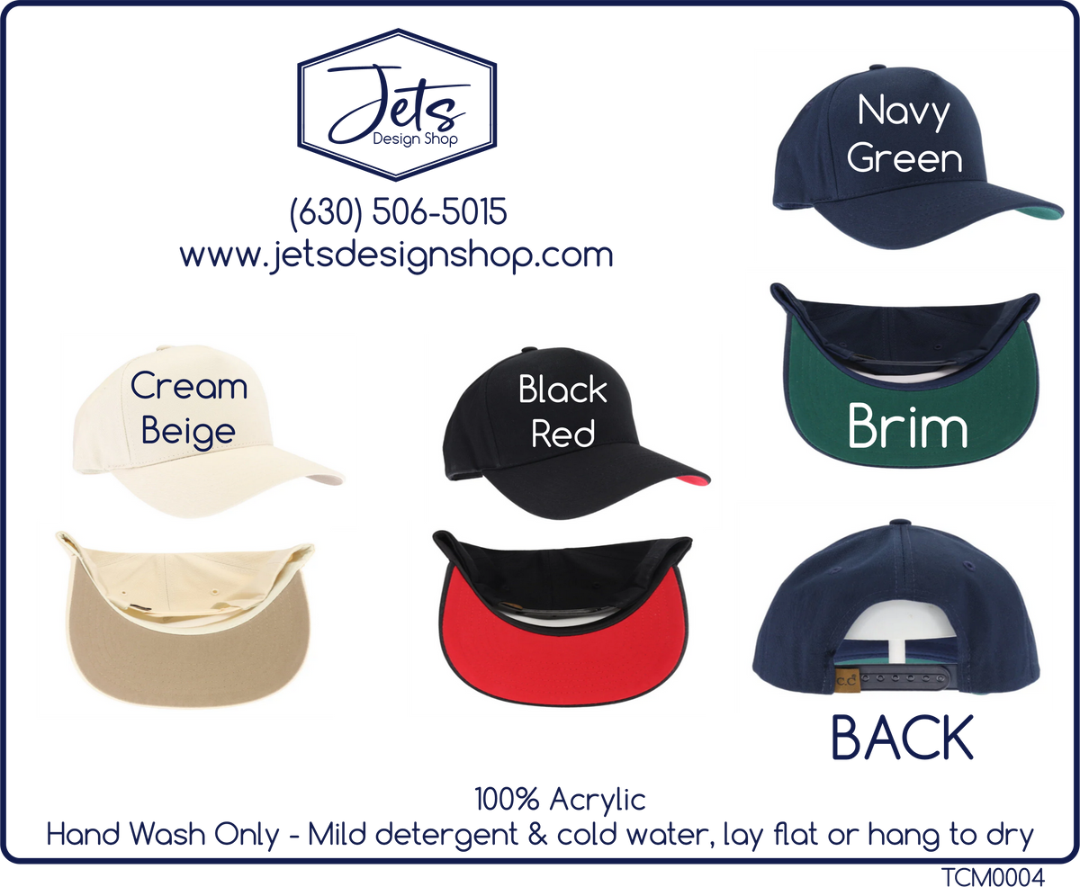 Two Tone Under Brim C.C. Trucker Cap
