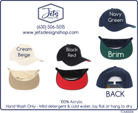 Two Tone Under Brim C.C. Trucker Cap