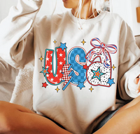 USA (Stars, Checkered, Dots, Bow)