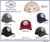Unisex Embroidered Outdoor Patch C.C. Trucker Ball Cap