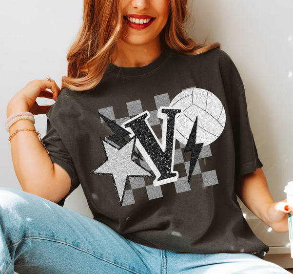 Volleyball Checkered