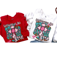 Walking in His Love (Pink)