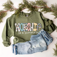 Worship Is A Lifestyle (White)