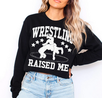 Wrestling Raised Me (White)