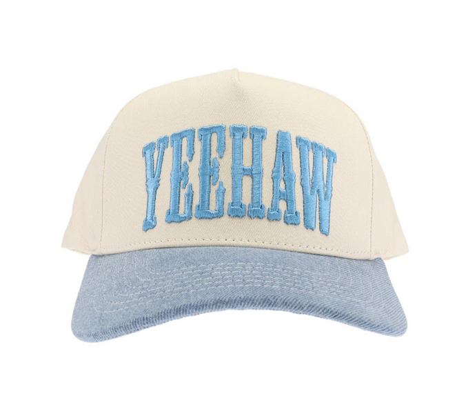 YeeHaw C.C. Puff Embroidered Trucker Hat