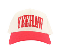 YeeHaw C.C. Puff Embroidered Trucker Hat